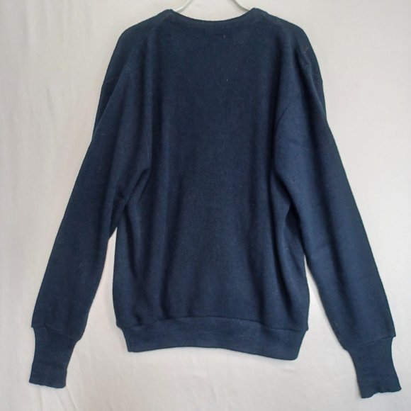 Izod LaCoste Vintage Cardigan Sweater Grandpa Style Size Medium - Picture 9 of 14